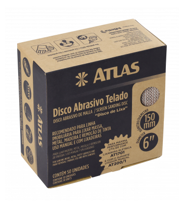 DISCO DE LIJA TELADO 150 80