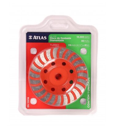 TURBO DIAMOND DISC GRINDING 115MM