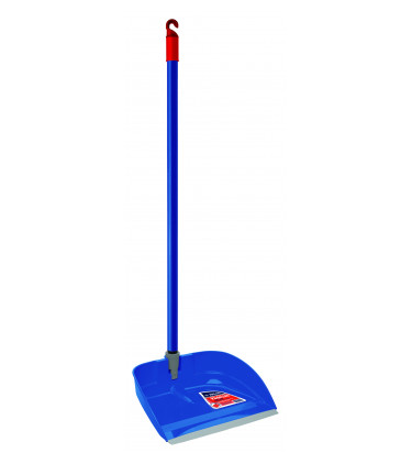 Plastic garbage shovel with handle