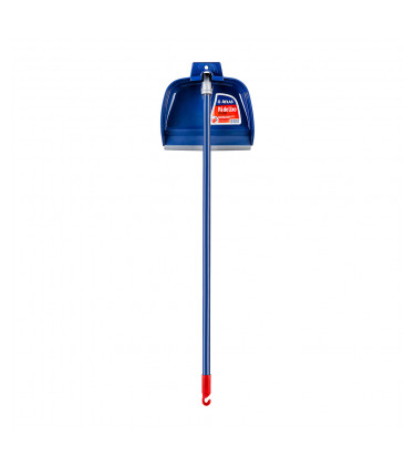 Plastic garbage shovel with handle