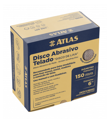 DISCO DE LIJA TELADO 150 80