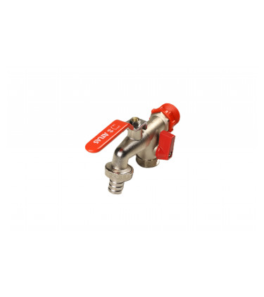 Ideal para controlar el flujo de agua en tuberías de lavadoras y lavavajillas. No utilizar en tuberías de gas. No recomendado para uso industrial.